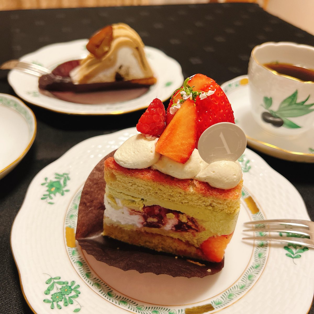 お家カフェ☕️アサコイワヤナギ