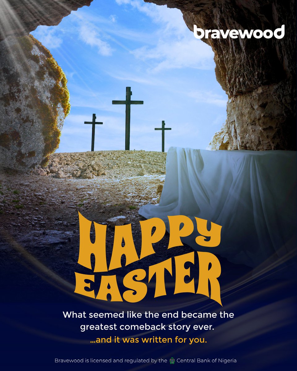 bravewoodng's tweet image. This Easter, may your faith be renewed, your hopes restored, and your wealth multiplied.

Happy Easter from Bravewood! 💙

#Bravewood #Investing #WealthBuilding #Easter #NewBeginnings