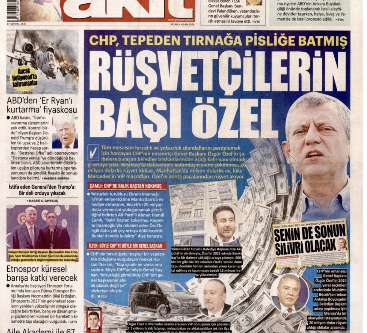 Bu ülkede dezenformasyon başkanlığı var değil mi? Dînî referansa gerek yok, insanî kurallar çerçevesinde iftira suçtur! Er ya da geç bu hedef göstermeleriniz ve yalanlarınız hukukî bir karşılık bulacak. O günler için yaşıyoruz!