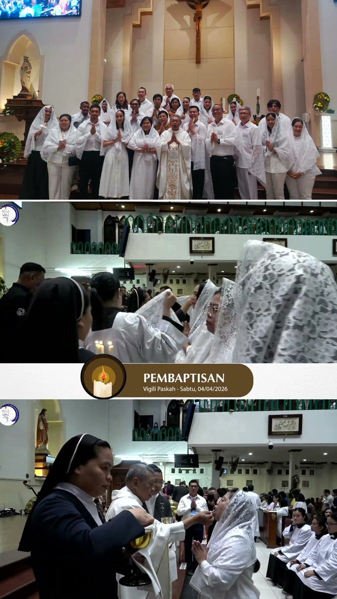 wtxjskl's tweet photo. Puji Tuhan kemarin sudah sah menjadi warga Katolik🥺🤍 https://t.co/UNGWJlPhaL