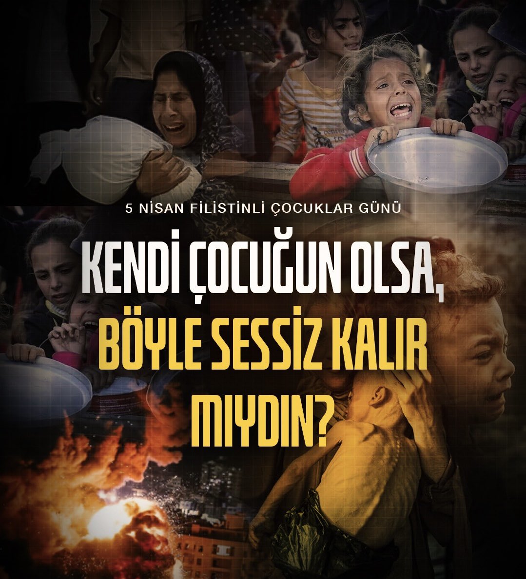 Farah_gazze's tweet photo. Kendi çocuğunuz ölse böyle sessiz kalır mıydınız?” 

Bugün #FilistinliÇocuklarGünü https://t.co/Q4zCYLUF4Z