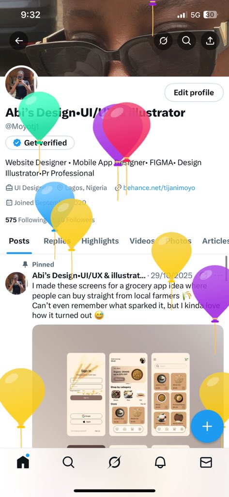 Abi’s Design•UI/UX & illustrator tweet media