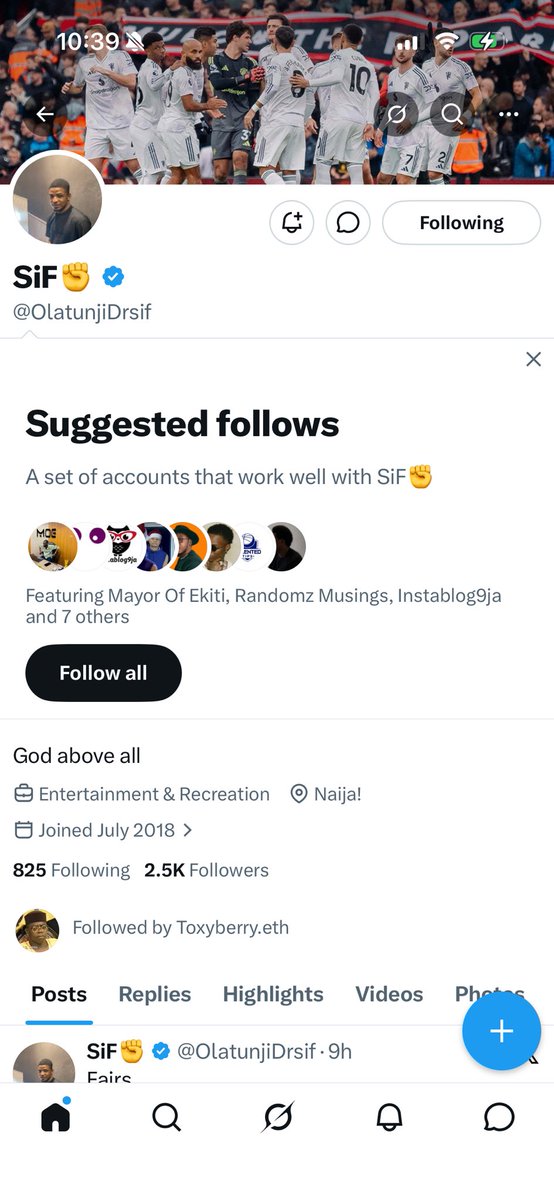 Louis George tweet media