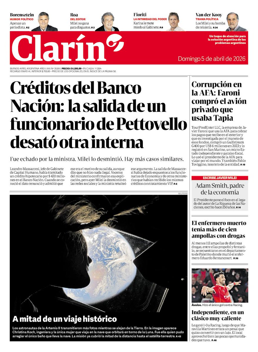 Clarín tweet media