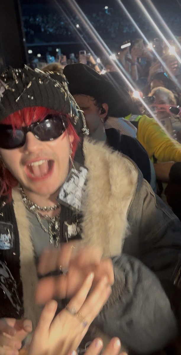 10 years later here is Michael grabbing my hand xxx