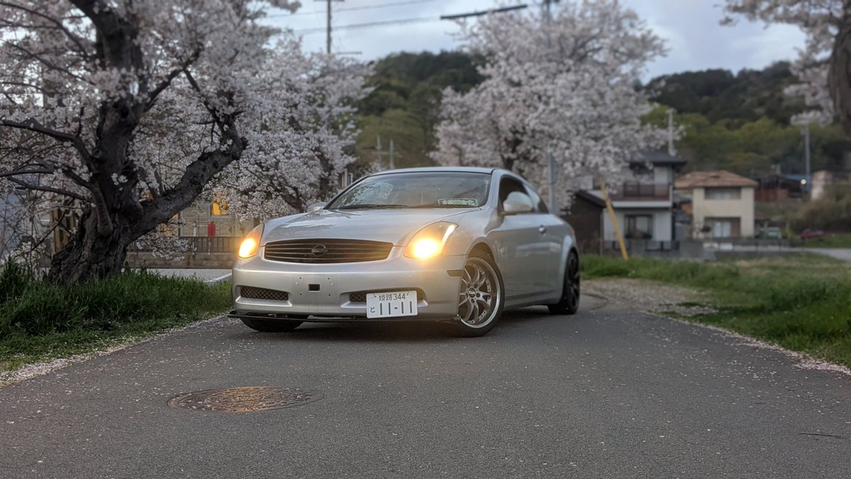 GojyaRacing2425's tweet photo. 今年も🥰
#v35スカイラインクーペ https://t.co/1MzMtjPrLn
