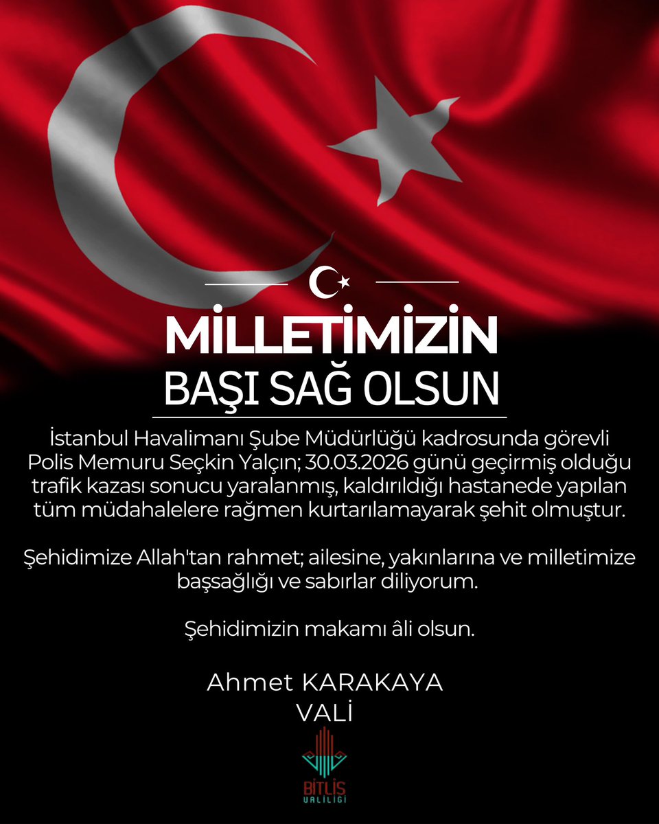 Bitlis Valiliği tweet media