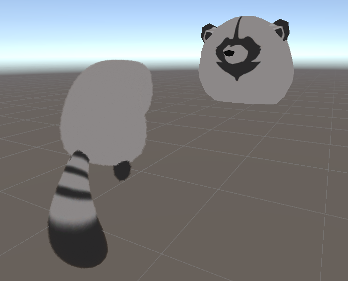 NIKKUN_VR's tweet photo. アライグマ作ってみた https://t.co/ak6vDHdUOZ