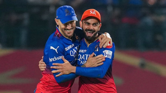 Faf du plessis - It was a lifelong dream to play alongside Virat. 🥹