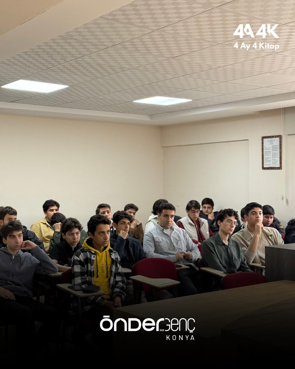 4 Ay 4 Kitap Düşünce Topluluğu olarak Aziz Gök hocamızla ‘Müslümanca Düşünmek Üzerine Denemeler’ kitabını tahlil ettik. 
Düşünerek okumayı, Müslümanca düşünerek tahlil etmeyi konuştuk. 
Kıymetli hocamıza katkıları için teşekkür ederiz.

#önder #kitap #tahlil 
<a href="/OnderKonya/">ÖNDER Konya İmam Hatipliler Derneği</a>