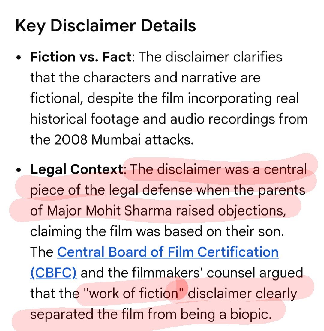 <a href="/AdityaRajKaul/">Aditya Raj Kaul</a> <a href="/narendramodi/">Narendra Modi</a> Prime minister advocating for Dhurandar in an election rally as it's true.

Whereas Dhurandar makers in disclaimer, " Its a work of Fiction".