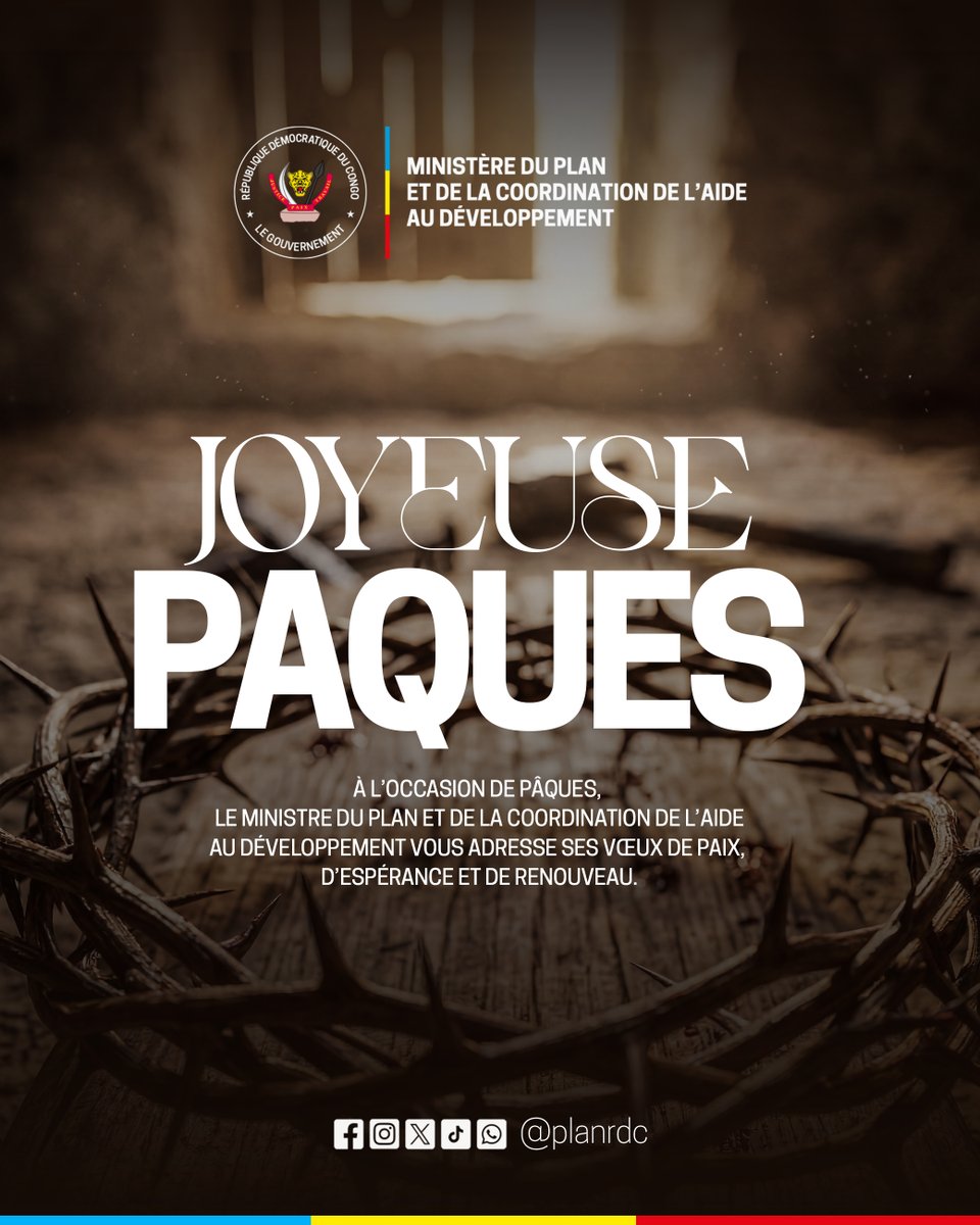 Ministère du Plan et de la C.A.D 🇨🇩 tweet media