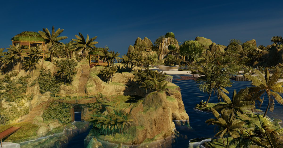 LyndiBuild3dx's tweet image. Gaia Islands #3dxchat #Build #room