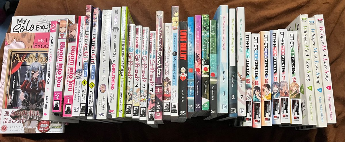 StrwbrryFinches's tweet photo. It’s getting out of hand …. Is what a sane person would say . However the Yuriful Shrimp— 

…ran out of bookshelf space and really needs to install a new shelf …. https://t.co/FUeFPGJOK2