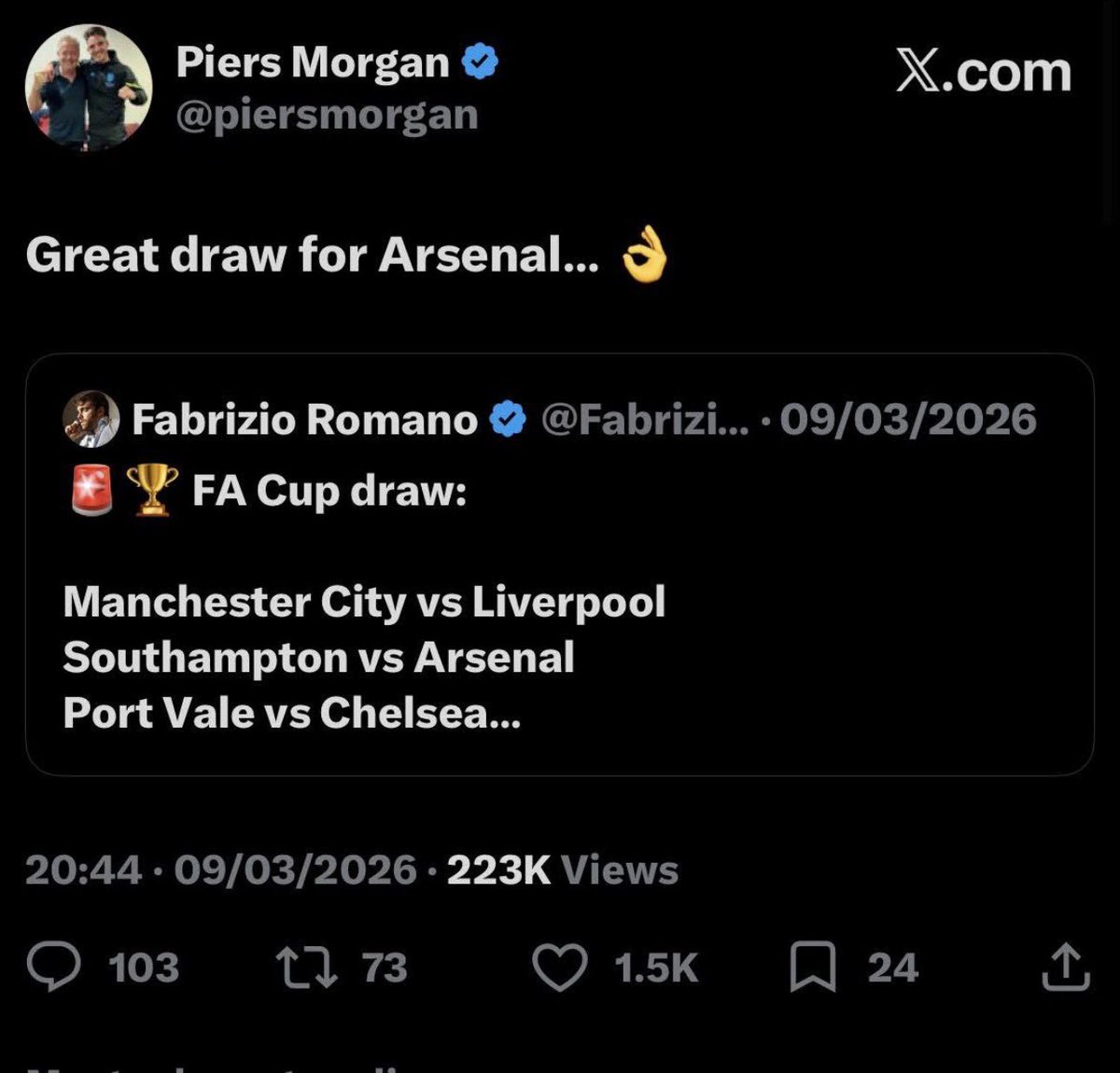 KashPatel_'s tweet photo. @piersmorgan https://t.co/Zb2oyzSyRW