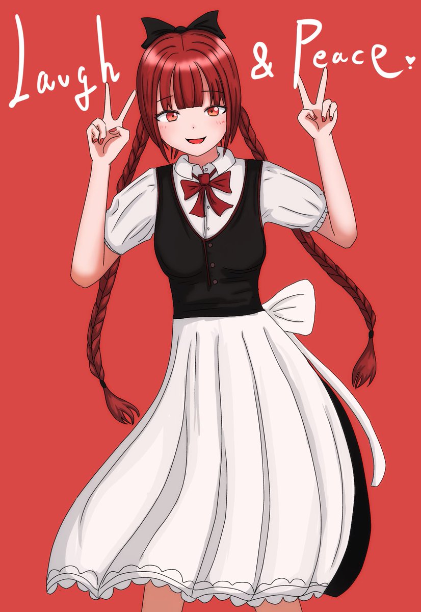 Laugh &amp; Peace 🫶

 #イラスト
 #絵描きさんと繋がりたい
 #一次創作