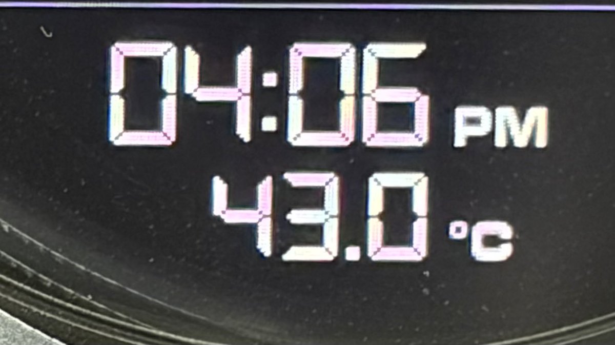 taroran's tweet photo. 今日も溶けてる🫠
43℃🥵
今までの最高記録っぽい https://t.co/D2piPiiihC