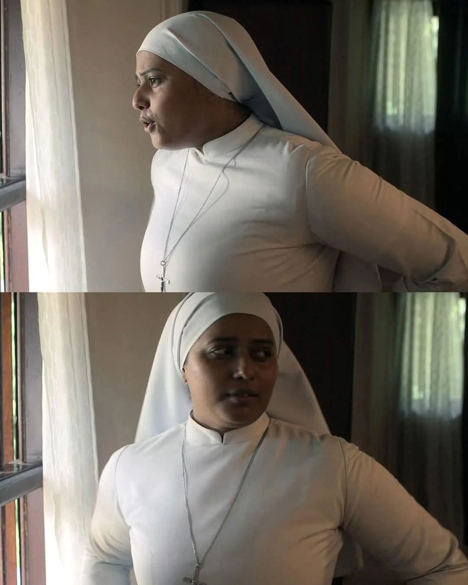 MissWhatever190's tweet photo. @ActressSpot #MeghaThomas as nun in movie Rekhachithram 🥵🥵🥵 https://t.co/F8n8WsLp1h