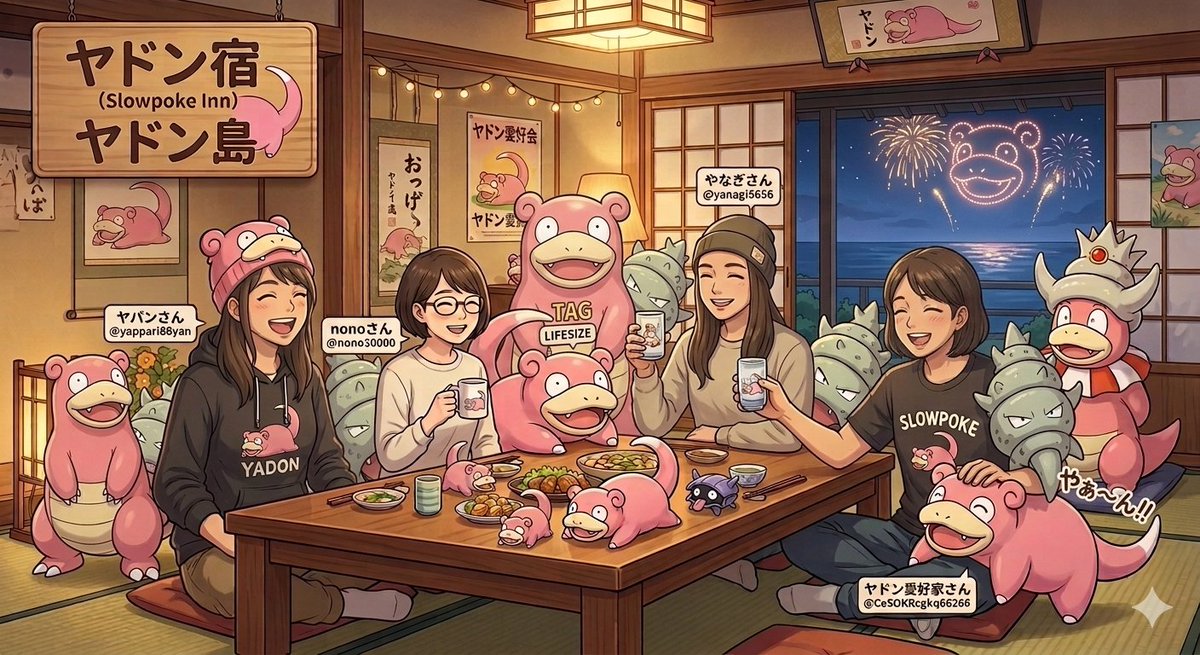 ブルスターヤドン@ヤァンヤァンとヤァンヤド tweet media