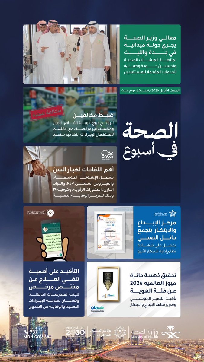 AAlaskrr's tweet photo. لم يعد تسويق المنجزات يعتمد على البيانات فقط، بل كيف تُعرض هذه البيانات 🤔

اليوم، نرى جهات حكومية تُسوّق لإنجازاتها بذكاء من خلال:
•تصاميم جذابة تشد الانتباه
•أرقام واضحة تُقنع
•محتوى مختصر يُفهم خلال ثوانٍ
•صور تدعم الرسالة وتعزز المصداقية

الدرس التسويقي ✅
أفضل إنجاز… قد لا يُرى
إذا لم يُقدّم بطريقة جذابة وواضحة وسهلة الفهم

#التسويق #المحتوى_البصري