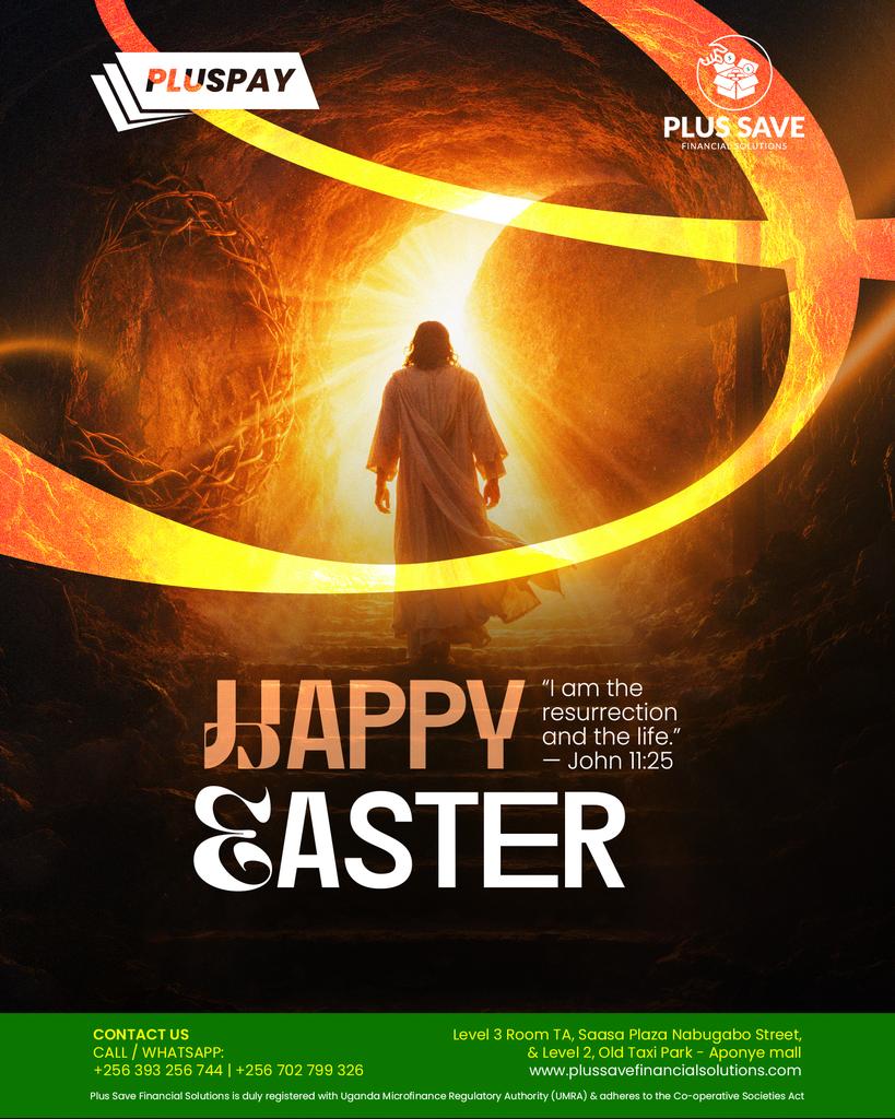 Plussave_'s tweet photo. He rose, and with Him came hope renewed. ✝️✨
Wishing you a joyful and blessed Easter.

#HappyEaster #HeIsRisen #Faith #NewBeginnings https://t.co/6FCwJLs2G9