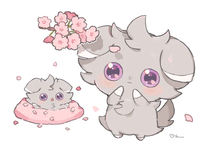 お花見ニャスパー