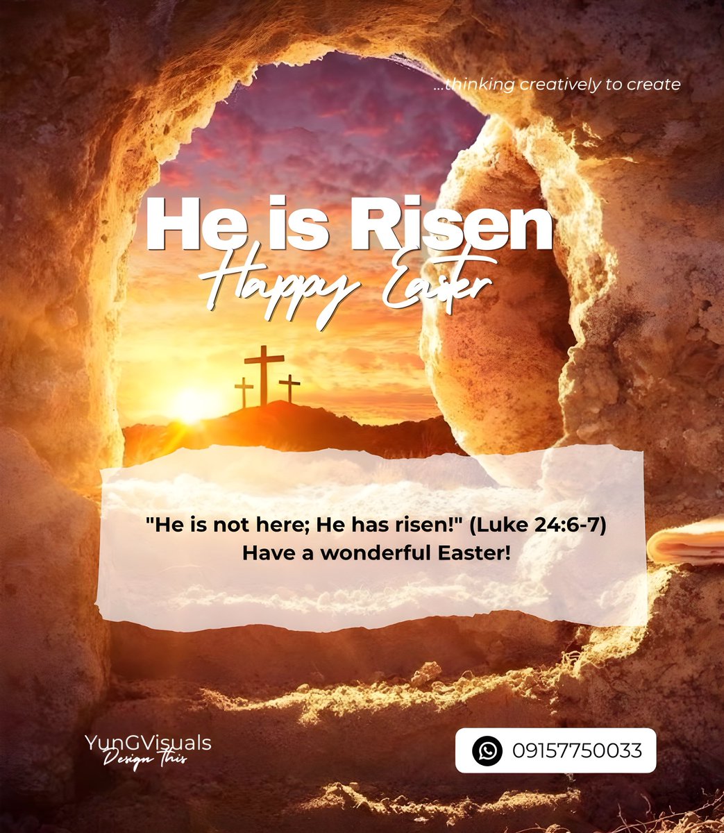ayanbodeadewale's tweet photo. He is Risen, Happy Easter Sunday, Love from YunGVisuals ✌️✍🏻❤️

#furry #easter https://t.co/sLe5AHijNO
