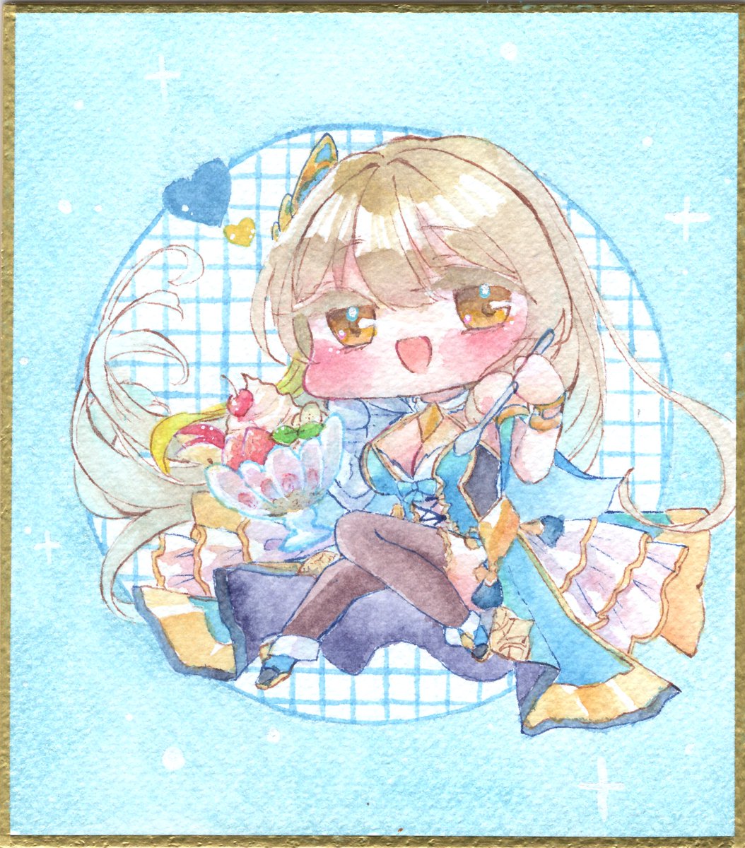 sorairo_ouka's tweet photo. あとあといつも色々描かさせてもらっているけど今回も色紙のお題＆リクエスト募集しています！こんな子みたいよ！があったらお気軽にリプください！
#割るのです王子 https://t.co/vLXzqHxA03