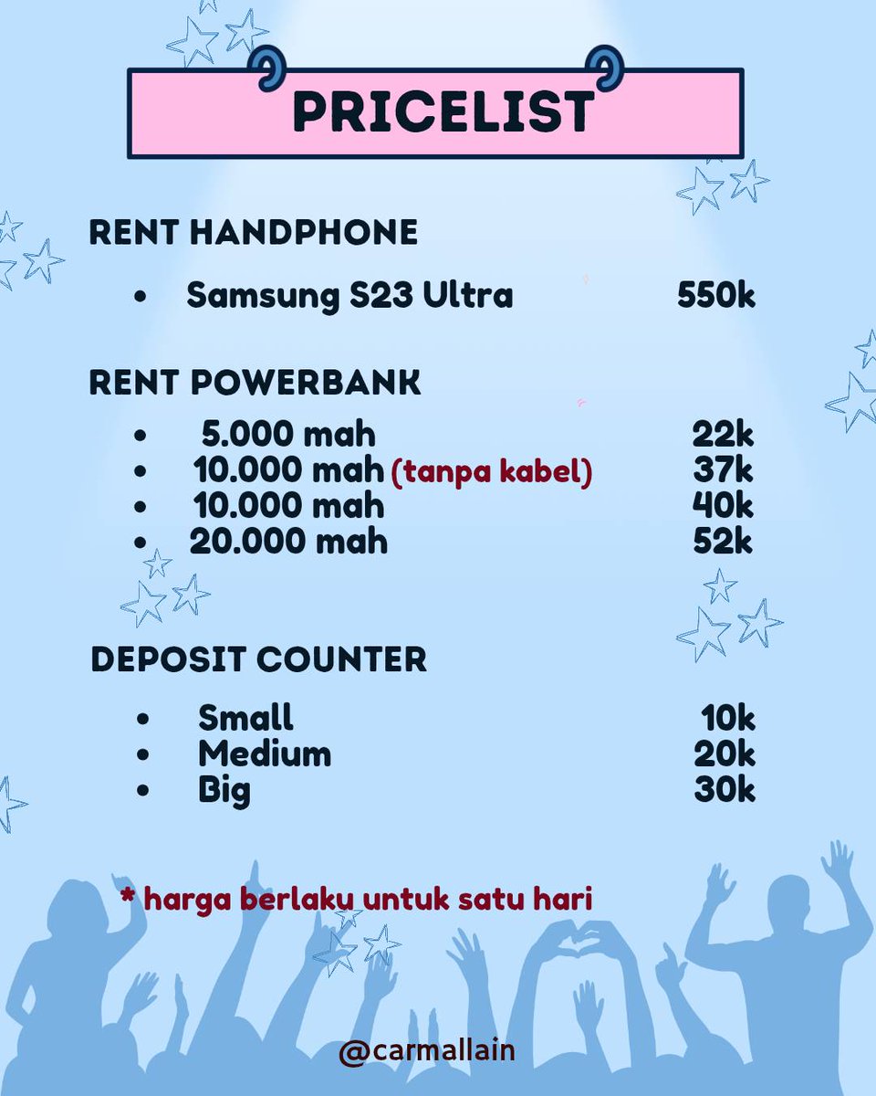 Rent HP Powerbank Jastip | WA Only DM error tweet media