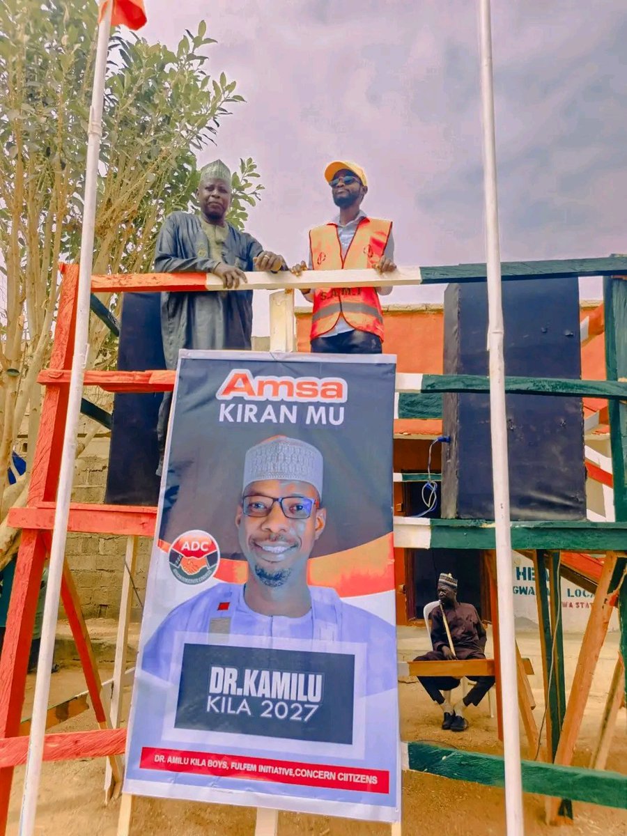 The momentum is accelerating in an unprecedented manner:

Today, Gwaram LGA Jigawa State will unveiled their ADC office.

APC structures are massively collapsing into ADC.