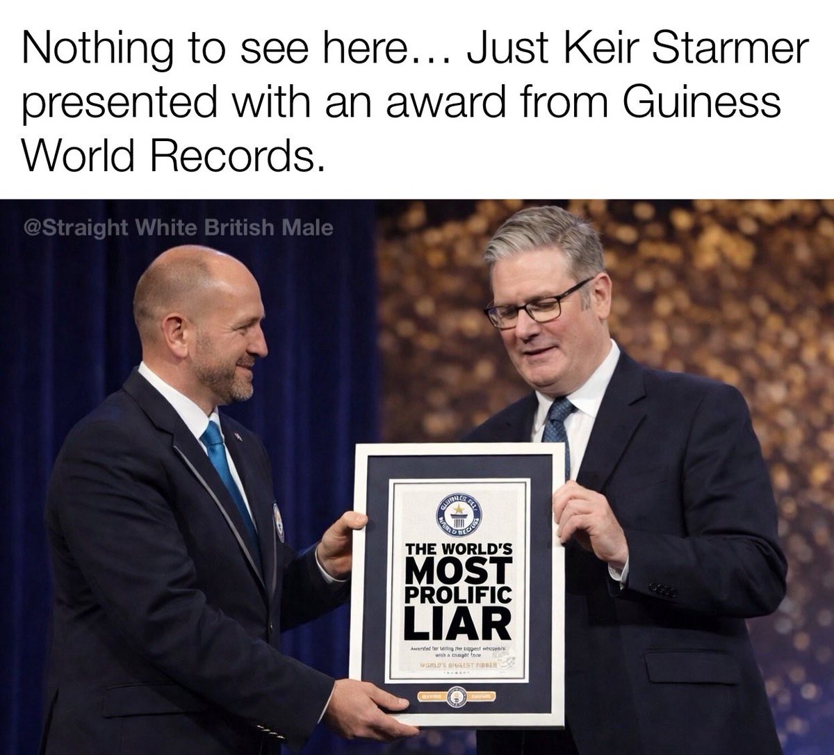 Straight White British Male tweet media