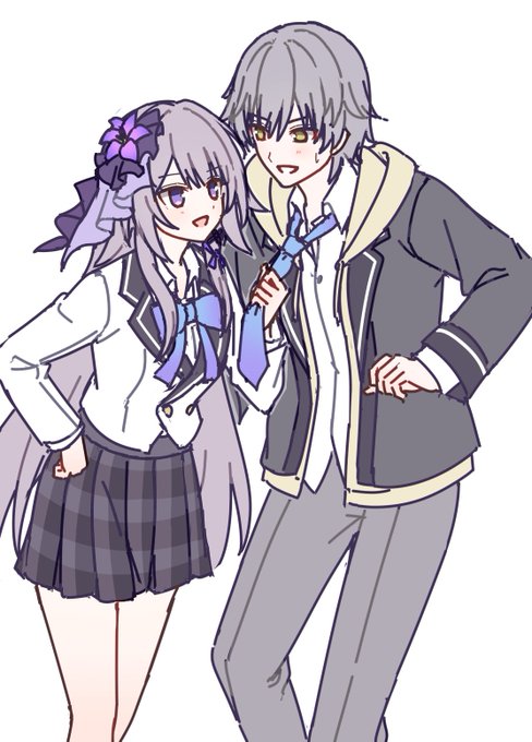 グラフィエ学園制服でヘル穹rkgk

#崩壊スターレイル #HonkaiStarRail 