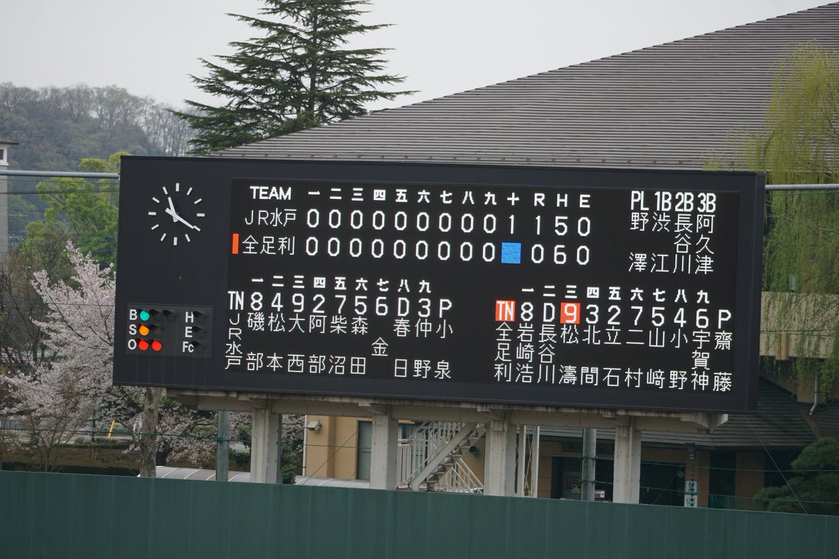 2026.04.04  足利市長杯 1回戦　　全足利🆚JR水戸

足利の選手は、様々な想いを背負い、いざ出陣。

試合はタイブレークとなるも、初戦突破ならず。ヒット数は上回ってただけに、惜しいな。

堤投手の好投と齋藤投手の安定感が光った✨

#全足利
#全足利クラブ
#足利市長杯
