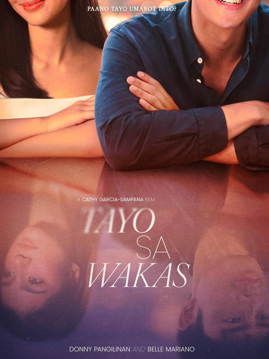 PAANO BA KAYO UMABOT SA GANITO?  😔🥺

Handa na ba kayong mapanood sa big screen ang mapanakit na pelikula this 2026 ang ‘Tayo Sa Wakas’ na pinagbibidahan nina Belle Mariano at Donny Pangilinan.

Exclusively in cinemas May 27, 2026￼

#MEGAkapamilya #DonBelle #DonnyPangilinan