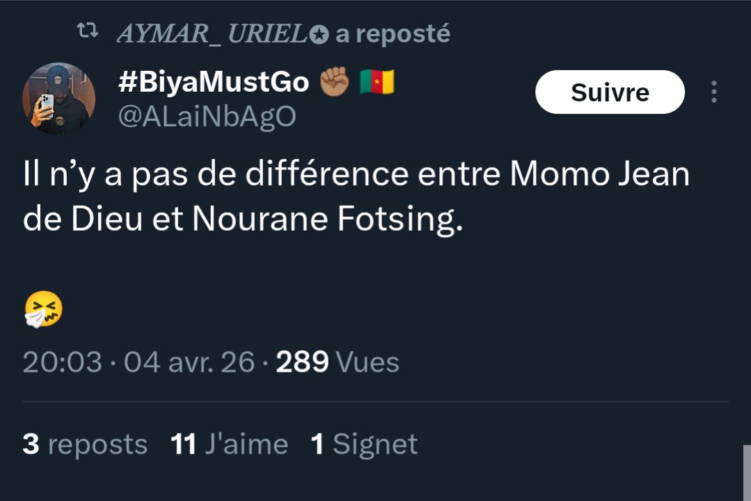 #JusticePourDivine tweet media