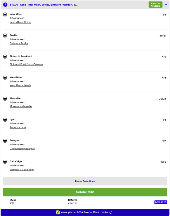 Footy Accumulators tweet media