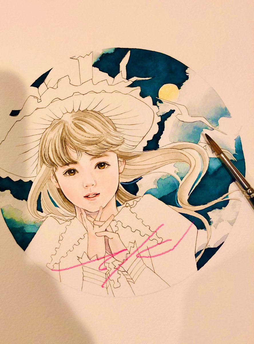「#マイメリブルー」|𝕆𝕥𝕠𝕞𝕠のイラスト