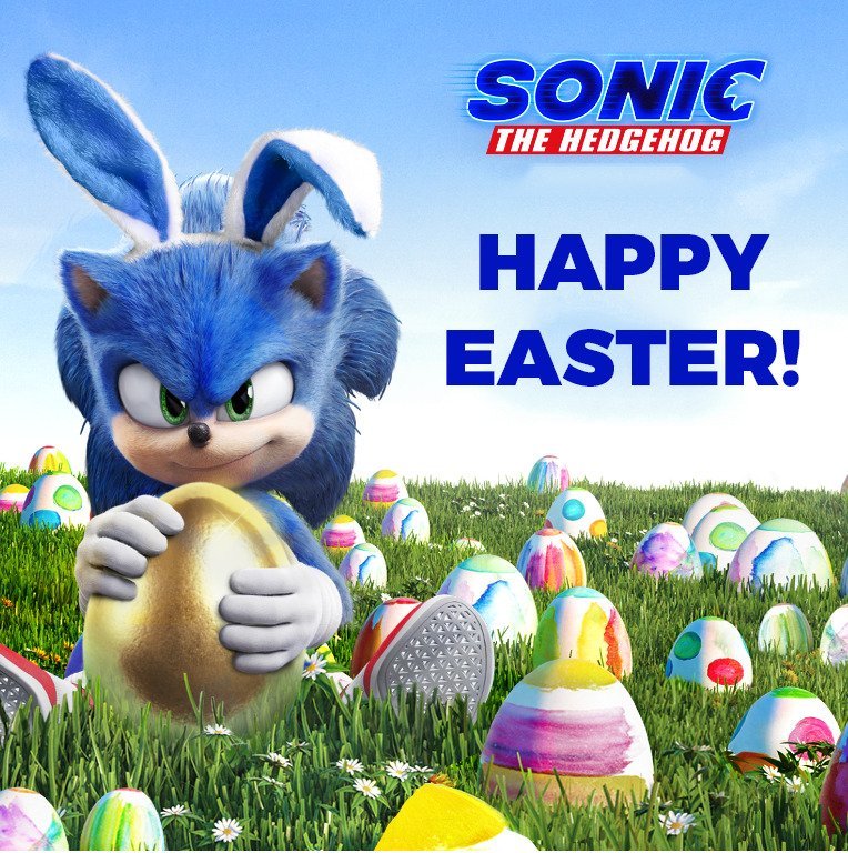 Happy Easter everyone!

#SonicMovie