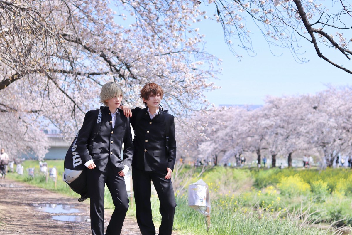 jz_604k's tweet photo. cosplay

春うらら

白石: @hiyokiku_stn 
謙也: @jz_604k 
photo @ti9wa_yaki https://t.co/jFLxrM6rQC