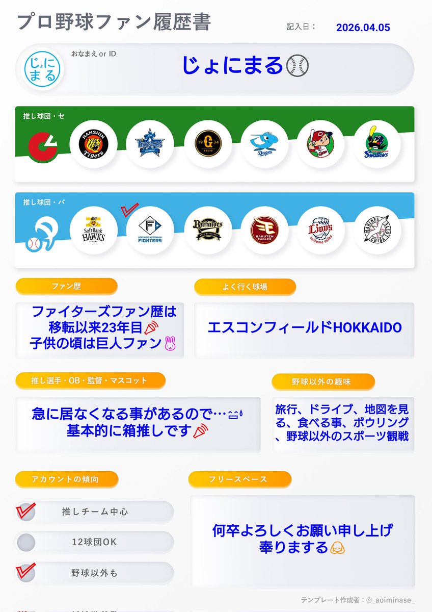 じょにまる⚾️ tweet media