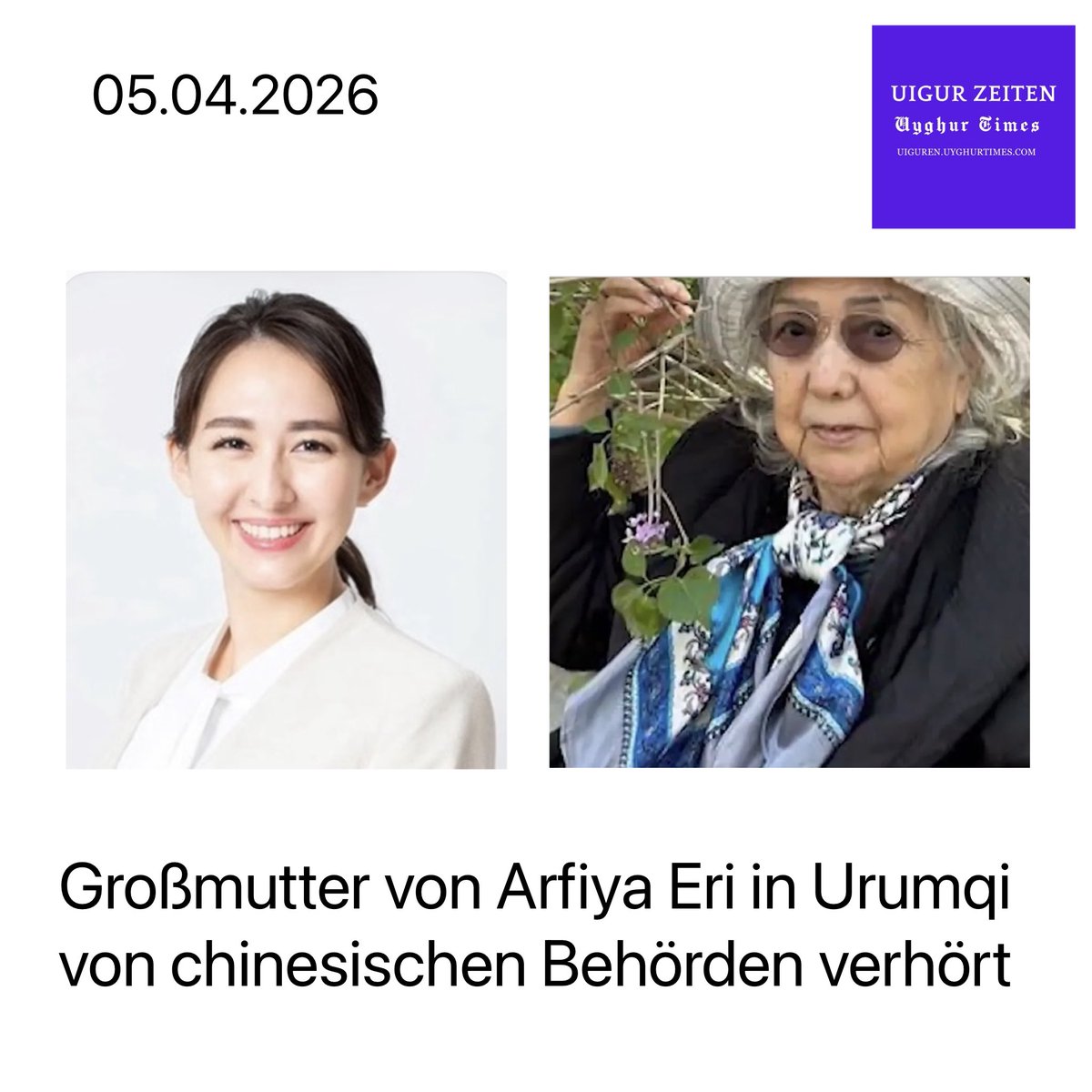 Uigur Zeiten tweet media