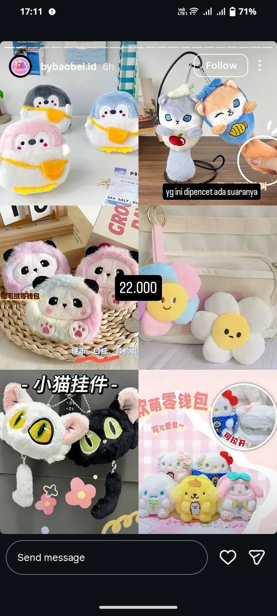 bybaobeiid's tweet photo. open jastip china🫶🏻 taobao pinduoduo xianyu. bisa lewat Oren juga ya guys 

kita open jastip sampai tgl 20 April ini ya guys, ready Ina 15 Mei❤️
jastip china baju phone case tas sweater ganci gelang doll dll
info lebih lanjut bisa ke ig kita ya @bybaobei.id https://t.co/I0DeNmnJKL
