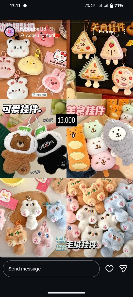 bybaobeiid's tweet photo. open jastip china🫶🏻 taobao pinduoduo xianyu. bisa lewat Oren juga ya guys 

kita open jastip sampai tgl 20 April ini ya guys, ready Ina 15 Mei❤️
jastip china baju phone case tas sweater ganci gelang doll dll
info lebih lanjut bisa ke ig kita ya @bybaobei.id https://t.co/I0DeNmnJKL
