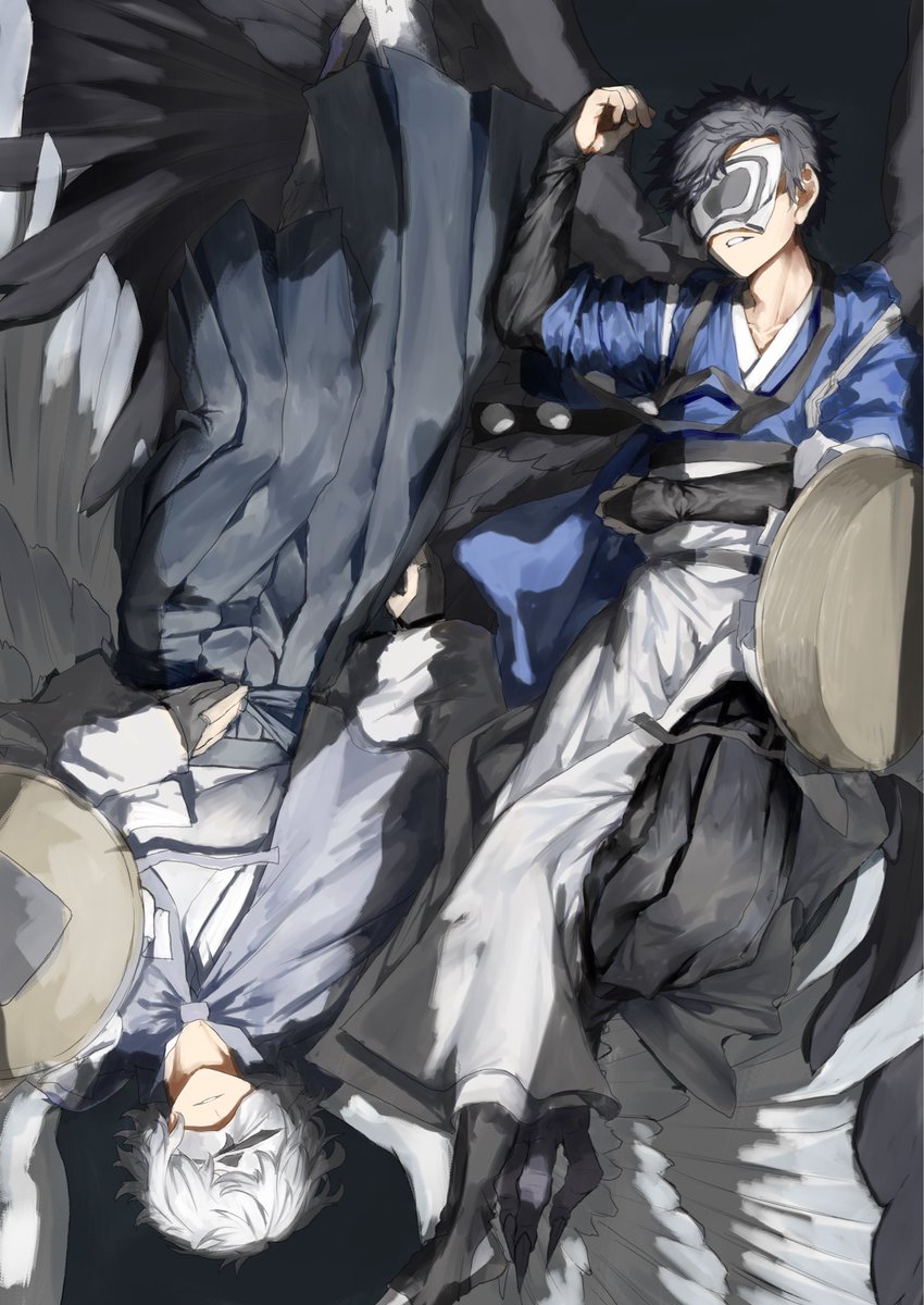 noya_hu9ro's tweet photo. #和風好きな人と繋がりたい　
鴉天狗中心に描いてます！ https://t.co/PAuQ9tWT9f