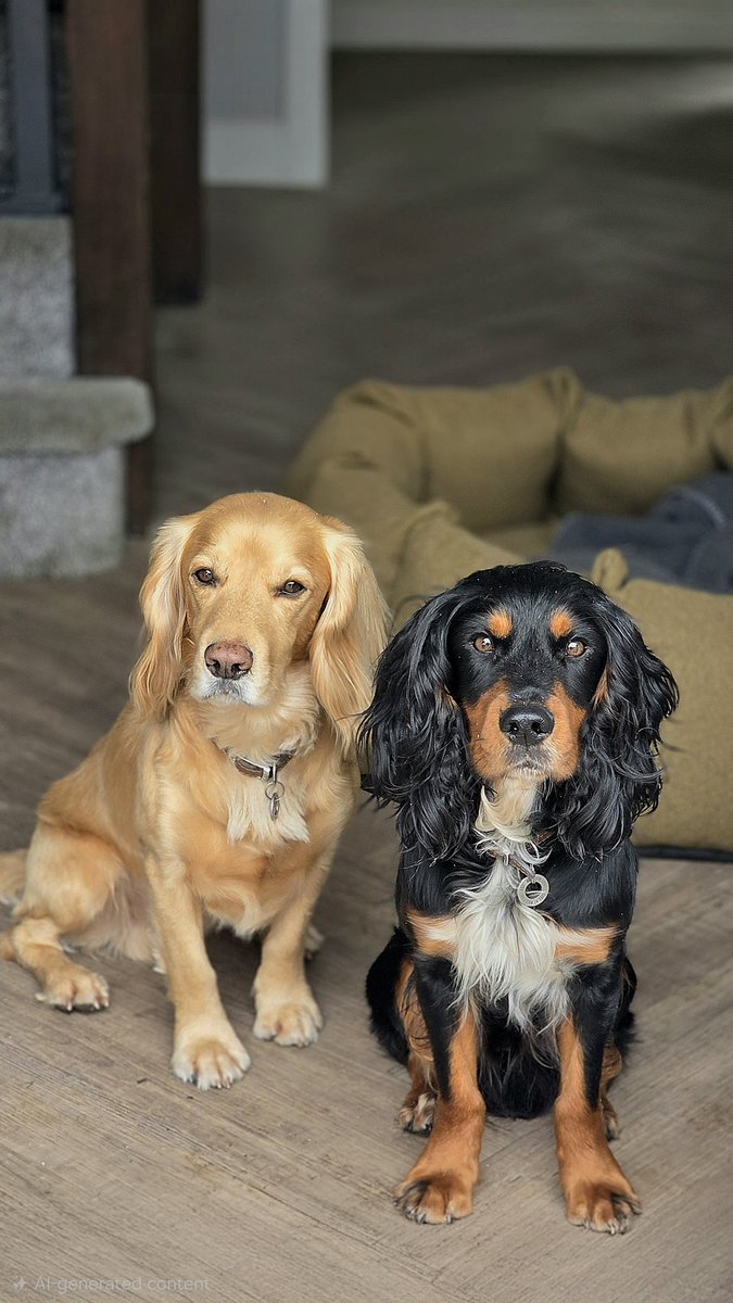Olly and River the Working Cocker Spaniels tweet media