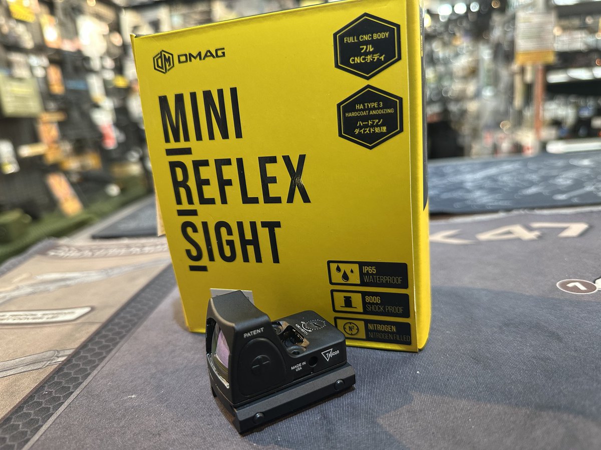 DMAG】 Trijicon RMRタイプ ドットサイト 高品質レプリカDMAGのRMRが再 