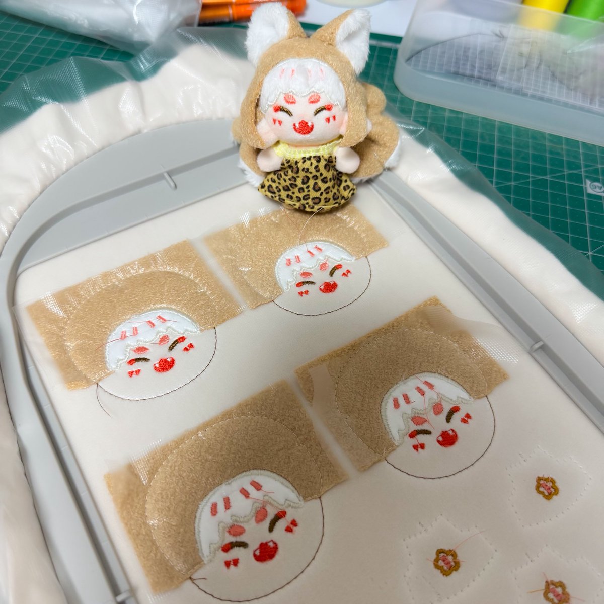 ちょべりぐ〜〜〜🦊

#どせい工房　#ハンドメイド　#ocぬい