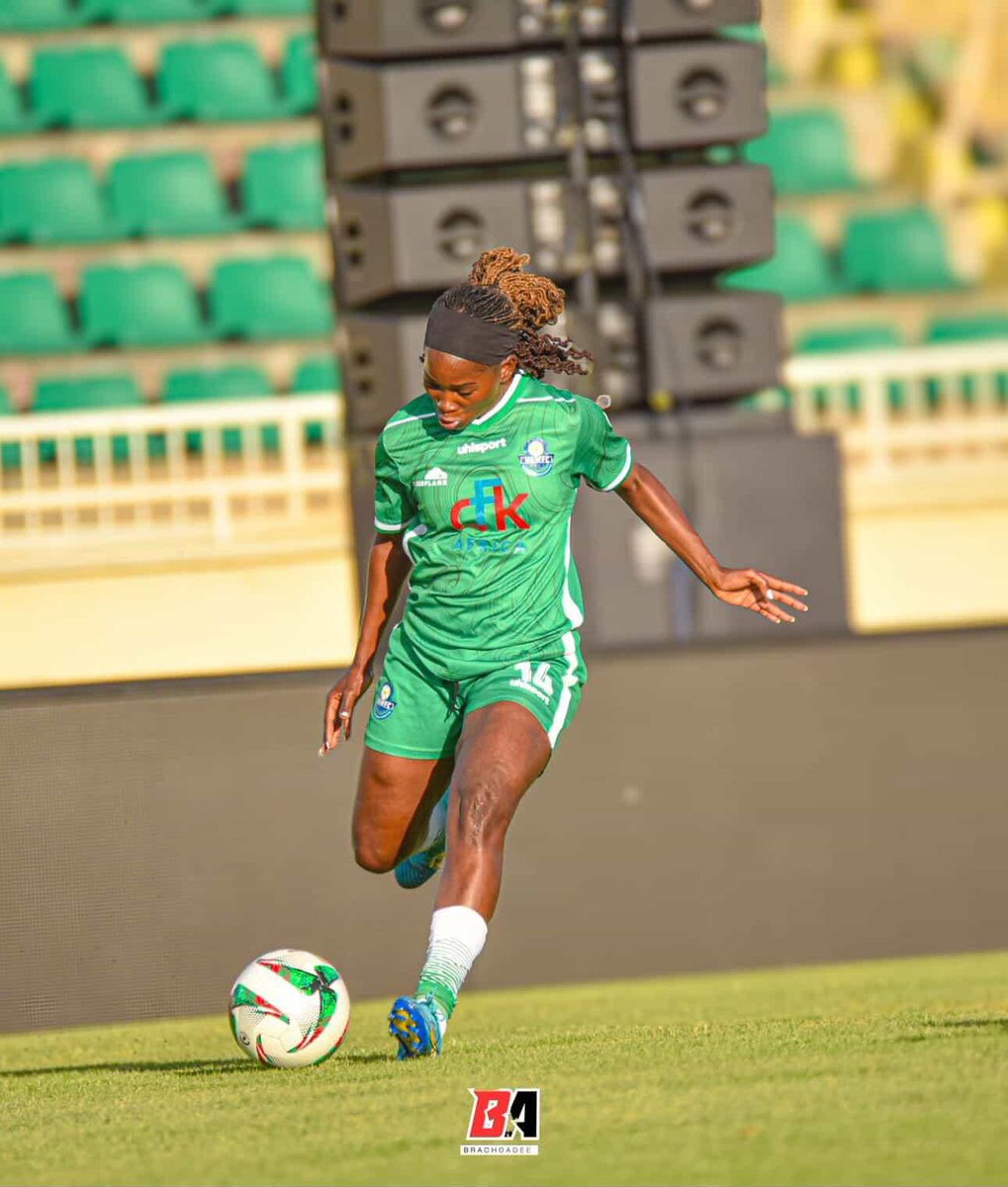 akida_14's tweet photo. Tough loss to Police Bullets, but playing at Nyayo Stadium is a big win for women’s football in 🇰🇪 

We’re growing. We keep pushing. 💚⚽ #KWPL https://t.co/65Xk2viRbN