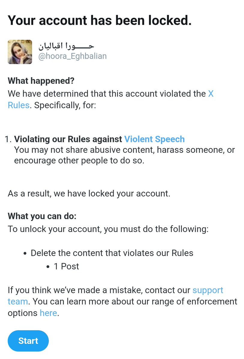 حـــــــورا اقبالیان tweet media