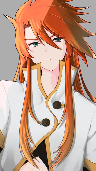 ひさしぶりに描いた～!長髪も好き